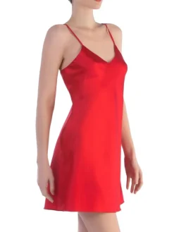 Seidennachthemd|Unterkleider Mit Seide^Cotton Club Seta Superior Unterkleid Stretchseide Satin von