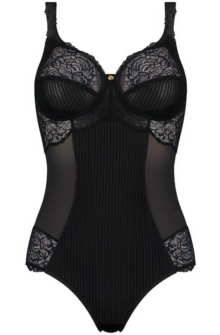 Alle Bodys^Triumph Shaping Body bügellos PEONY FLORALE BS mit Spitze by schwarz oder apricot aus Spitze