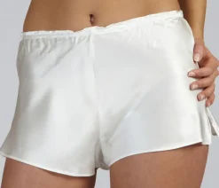 Mit Seidensatin|Alle Unterteile^Gattina Shorts 100% Seide MASPALOMAS Satin Dessous