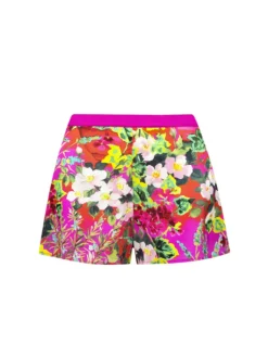 Alle Unterteile^Lise Charmel Shorts ENVOLEE DE FLEURS aus Stretchseide von pink mit Blumenmuster