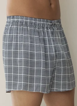 Boxershorts|Seidenunterwäsche^Zimmerli Silk Nightwear 100% Seide Herren BOXERSHORTS PRINT von