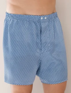 Boxershorts|Seidenunterwäsche^Zimmerli Silk Nightwear 100% Seide Herren BOXERSHORTS PRINT von