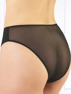 Alle Slips^Cotton Club Slip LORETTA Microtüll uni von Rubino