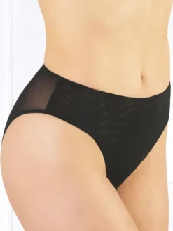 Alle Slips^Cotton Club Slip LORETTA Microtüll uni von Rubino