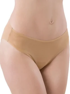 Alle Slips^Cotton Club Slip LORETTA Microtüll uni von Rubino