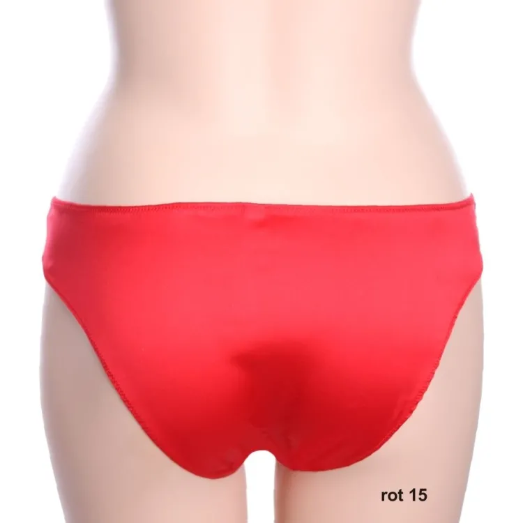 Alle Slips|Alle Unterteile^Cotton Club Slip mit Seide MITICO glatt von Seta Superior