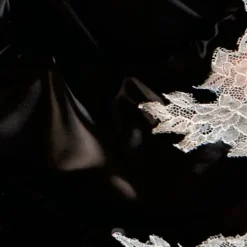 Alle Slips|Alle Unterteile^Cotton Club Slip ONICE mit Seide von nur noch in rot-schwarz