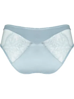 Alle Slips|Alle Unterteile^Prelude Slip VALSE Spitze und Satin uni von Milano eisblau oder schwarz