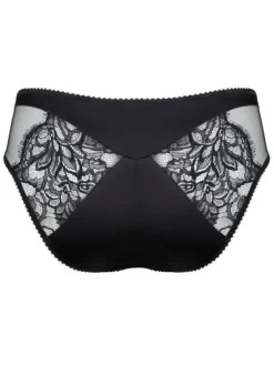 Alle Slips|Alle Unterteile^Prelude Slip VALSE Spitze und Satin uni von Milano eisblau oder schwarz