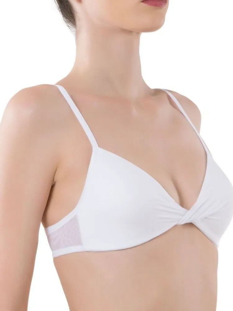 Alle Bhs^Cotton Club Soft-Cup BH BRUNA Microtüll von Rubino