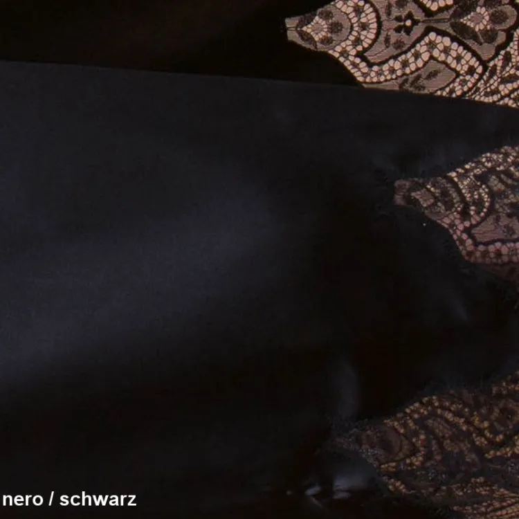 Tops Mit Spitze|Spaghettiträger Tops^Cotton Club Spaghettiträger-Top IMINYE mit Seide von elfenbein-weiß oder schwarz