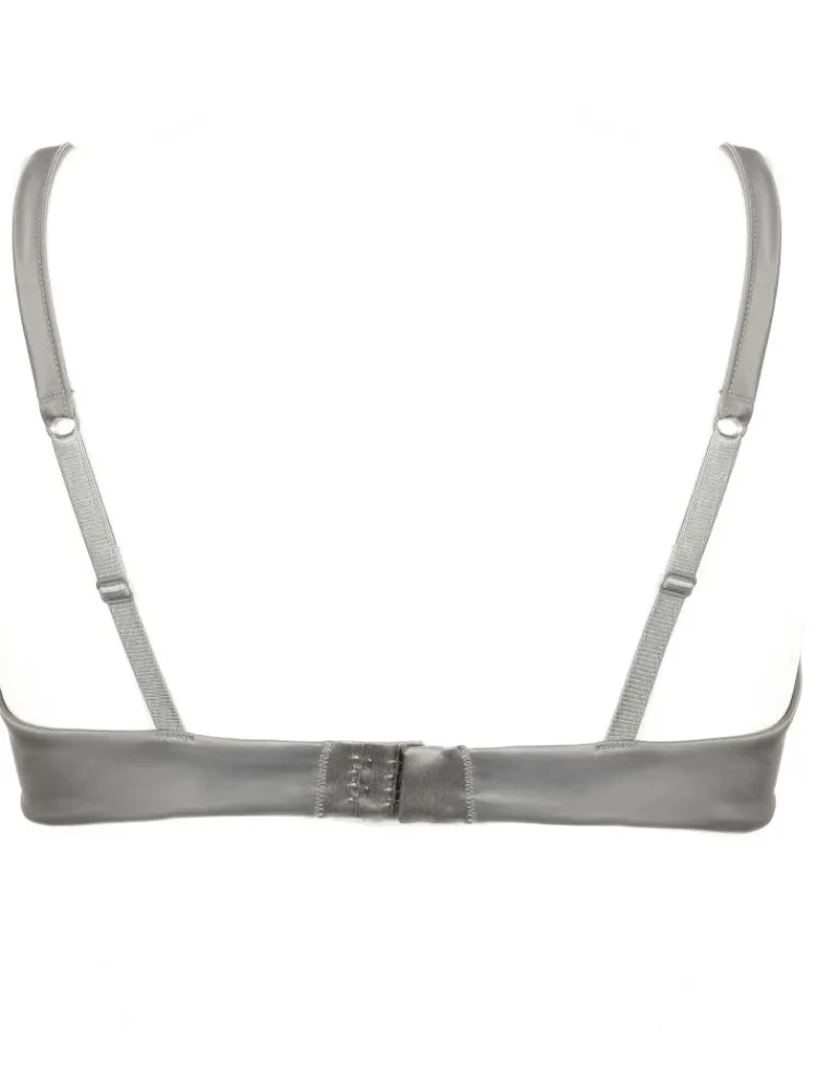 Alle Bhs^Prelude Spitze Bügel-BH mit Schmuck MARLENE von Milano schwarz oder silbergrau