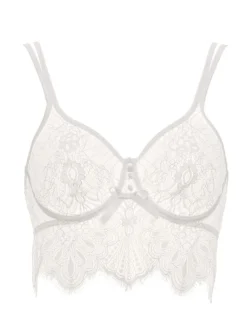 Alle Bhs^Prelude Spitze Bralette von Milano schwarz oder elfenbein weiß