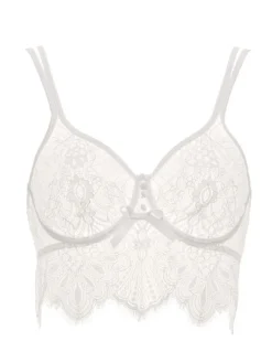 Alle Bhs^Prelude Spitze Bralette von Milano schwarz oder elfenbein weiß