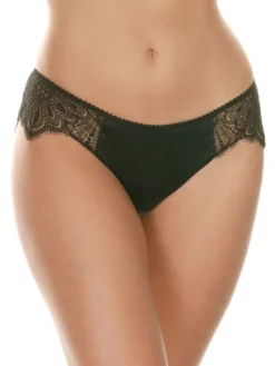 Alle Slips^Prelude Spitze Brazilian Slip uni von Milano schwarz oder elfenbein-weiß