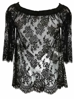 Tops Mit Spitze|Shirt Mit Spitze^Escora Spitze Carmen Shirt INESSA von