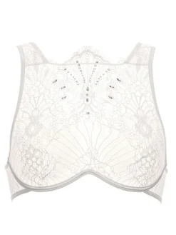 Alle Bhs^Prelude Spitze Fantasy BH Crystal von Milano schwarz