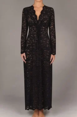 Lounge-Wear^Suggest by Pain de Sucre Spitze Loungekleid LOGAN 74 von Pain de Sucre Suggest schwarz