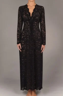 Lounge-Wear^Suggest by Pain de Sucre Spitze Loungekleid LOGAN 74 von Pain de Sucre Suggest schwarz