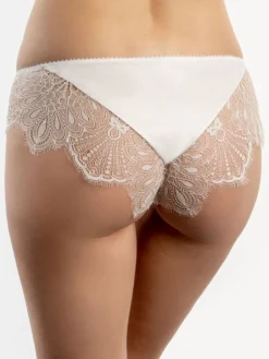 Alle Slips^Prelude Spitze Slip uni von Milano schwarz oder elfenbein-weiß