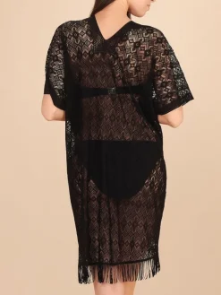 Strandkleider & Sommerkleider|Kaftan, Tunika & Pareo^Pain de Sucre Spitze Strandtunika YLEE 23 uni von
