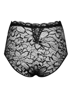 Alle Slips^Cadolle Spitze Taillen-Slip INVISIBLE CARMEN von schwarz