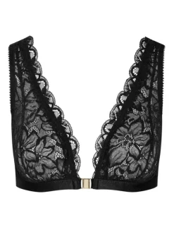 Alle Bhs^Cadolle Spitze Triangel BH CLIP BRA CARMEN von schwarz