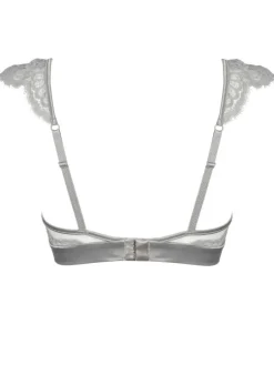 Alle Bhs^Prelude Spitze Triangel BH MARLENE von Milano schwarz oder silbergrau