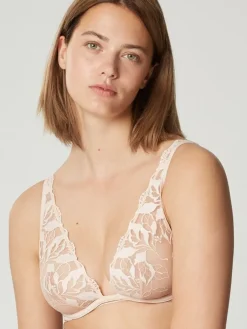 Alle Bhs^Maison Lejaby Spitze Triangel-BH SIN edel von apricot oder schwarz