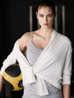 Freizeit- & Reisekleidung|Tops Mit Spitze^Suggest by Pain de Sucre Spitzentop RANA 80 uni von