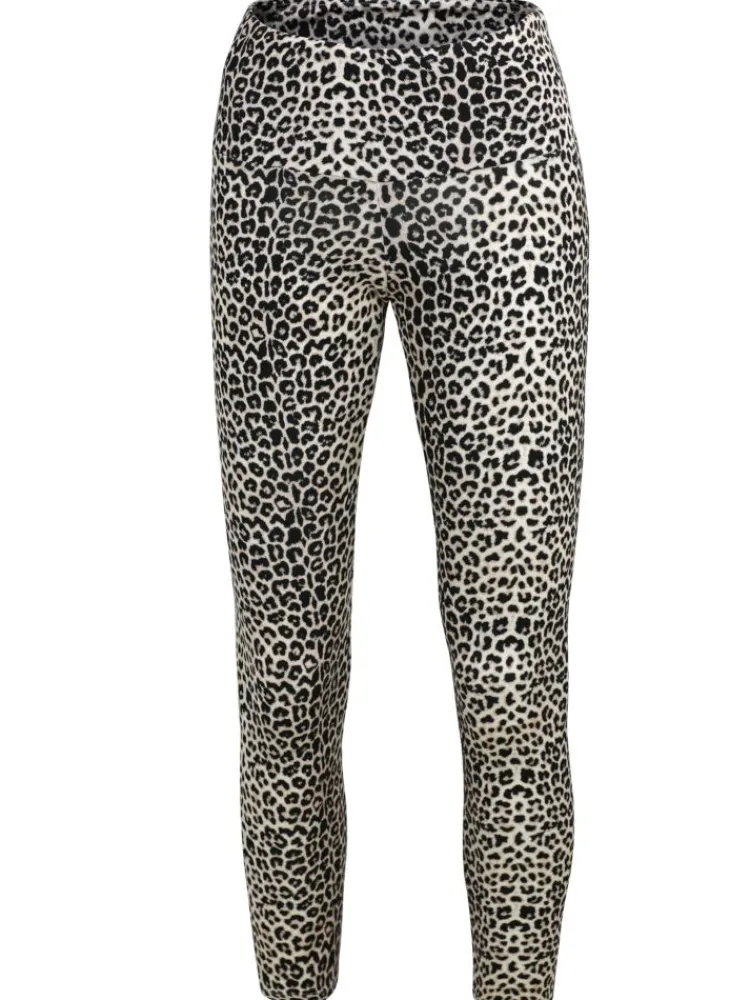 Leggings^Fu00fcrstenberg Sport Leggings SABBIA Leo-Print von Fürstenberg creme-schwarz mit Leoprint