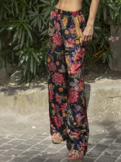 Strandhose & Jumpsuit^Laetitia Beachwear Strandhose mit Seide DAFNE von