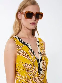 Strandkleider & Sommerkleider|Freizeit- & Reisekleidung^Fu00fcrstenberg Strandkleid SANTORINI mais-bunt von Fürstenberg