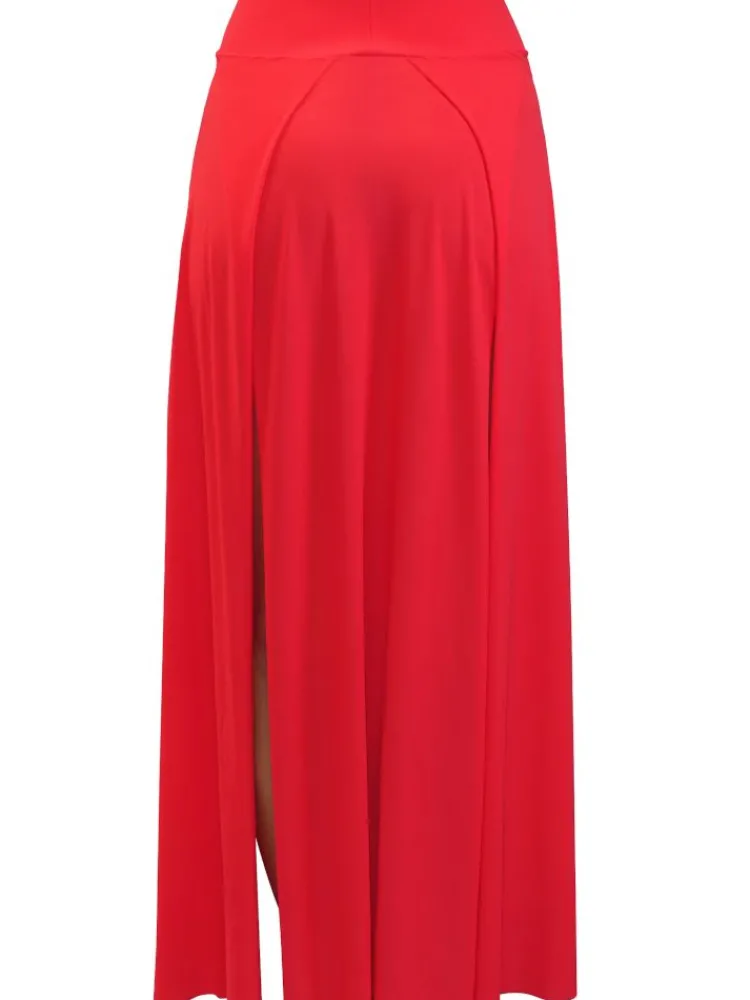 Strandkleider & Sommerkleider|Kaftan, Tunika & Pareo^Pain de Sucre Strandrock JAX 16 lang von rot oder rubin-rot