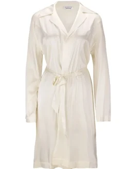 Lounge-Wear|Morgenmantel Kurz^Eva B. Bitzer Stretchseide Kimono SLOANE STREET exclusiv