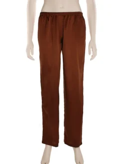 Alle Unterteile|Seiden Basics^Gattina Stretchseide Pyjamahose SEDUZIONE DI SETA uni von