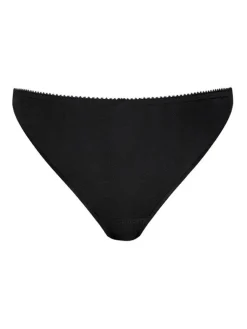 Alle Slips|Alle Unterteile^Cadolle Stretchseide Slip MIMI SMOCK uni von rosa oder schwarz