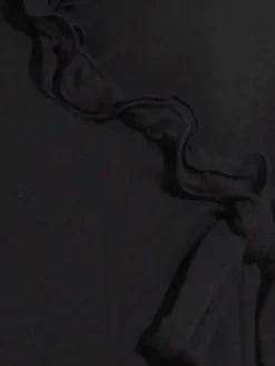 Lounge-Wear|Langarm^Chiara Fiorini Strickjäckchen von mit Wolle schwarz