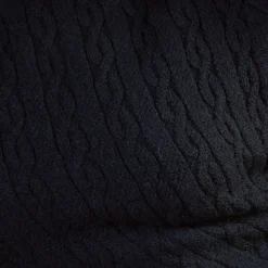 Lounge-Wear|Strickpullover^Cotton Club Strickkleid SAFFRAN von mit Wolle schwarz oder champagner