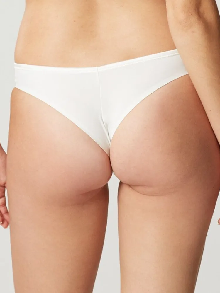 Alle Strings^Maison Lejaby String Tanga NUAGE PUR extra flach uni von Maisonlejaby