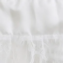 Alle Strings|Alle Unterteile^Sally Jones String TIFFANY FRILLY von mit Seide burgunder-rot oder champagner-weiß