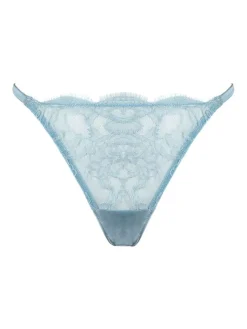 Alle Strings|Alle Unterteile^Prelude String VALSE Spitze transparent von Milano eisblau und schwarz