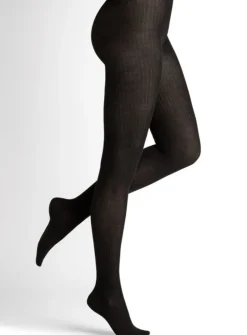 Strumpfhosen^Bleuforu00eat Strumpfhose gerippt mit Kaschmir von Bleuforêt