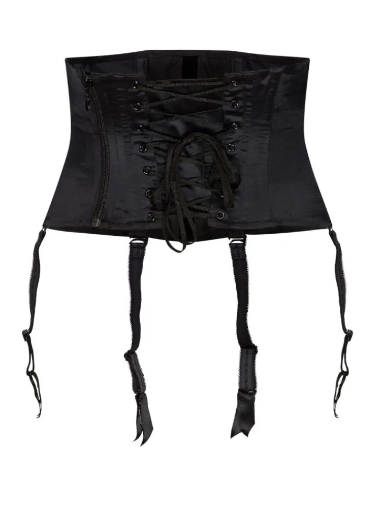 Alle Corsagen^Cadolle Taillen-Korsett RAJA NOIRE von schwarz