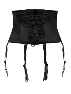 Alle Corsagen^Cadolle Taillen-Korsett RAJA NOIRE von schwarz
