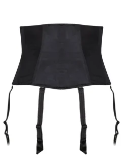Alle Corsagen^Cadolle Taillen-Korsett RAJA NOIRE von schwarz