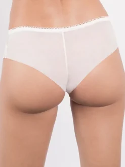 Alle Slips^Maison Lejaby Tüll Brasiliana Panty WHISPER von Maisonlejaby tief dunkelblau oder weiß