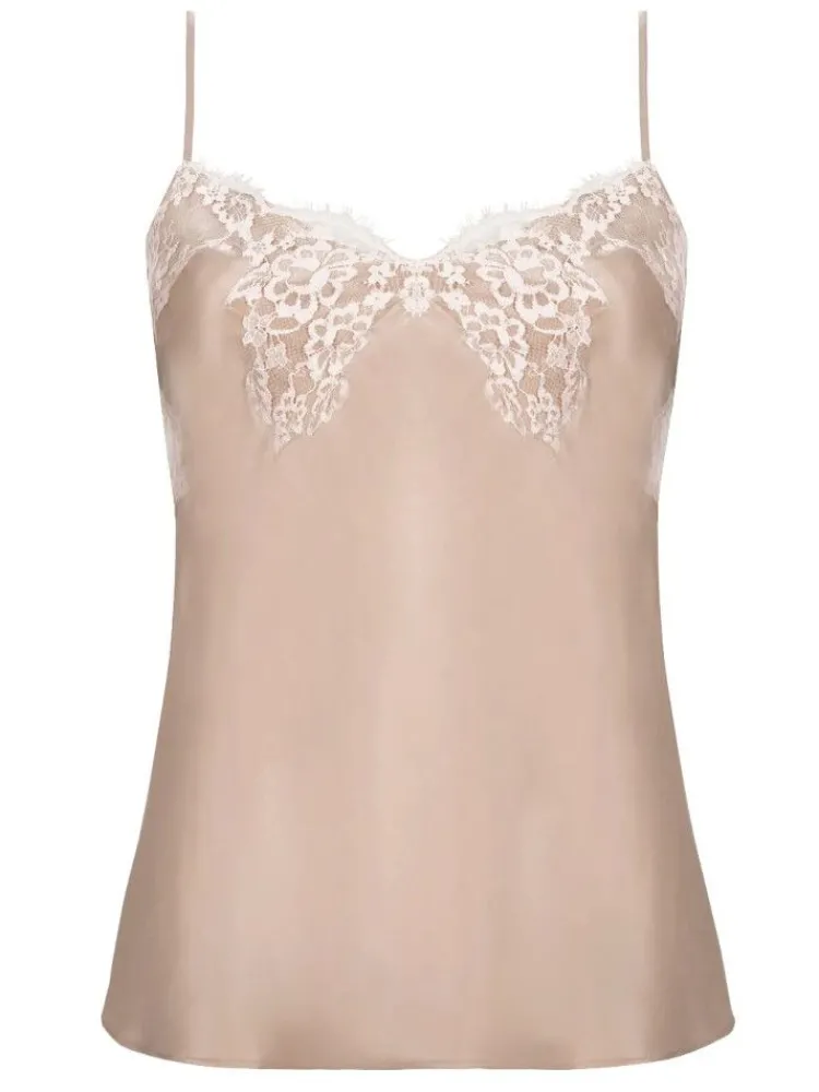 Tops Mit Spitze^Lise Charmel Top SPLENDEUR SOIE mit Seide von