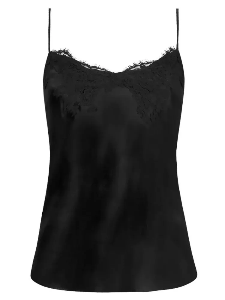 Tops Mit Spitze^Lise Charmel Top SPLENDEUR SOIE mit Seide von