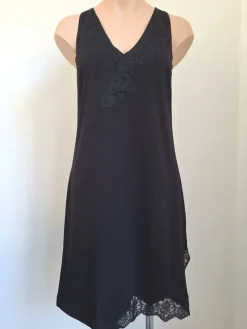 Alle Negligés|Unterkleider Mit Spitze^Cotton Club Träger Nachtkleid mit Baumwolle NATURALE Cotone Candy von